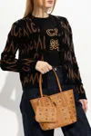 Mcm ‘liz Mini' Reversible Shoulder Bag In Brown