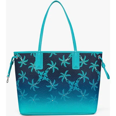 Mcm Liz Shopper In Blue