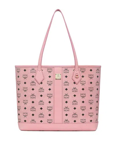 Mcm Bolso Shopping In Nude