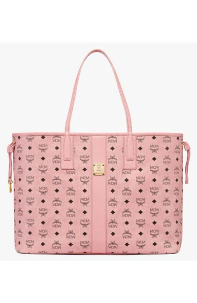 Mcm Liz Shopper In Pink
