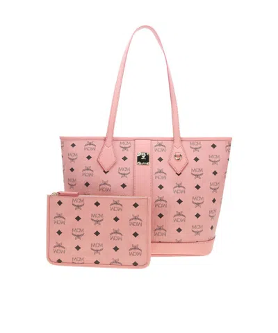 Mcm Liz Shopping Bag In Red
