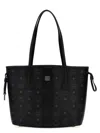Mcm Small Liz Reversible Tote Bag In Black