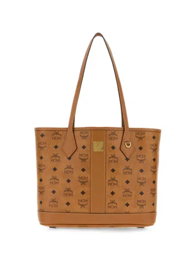 Mcm Liz Tote Bag In Brown