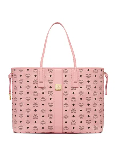 Mcm Liz Tote Bag In Pink