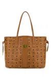 Mcm Printed Canvas Medium Liz Reversible Shopping Bag