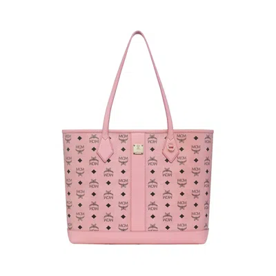 Pre-owned Mcm Liz Vi Shopper Medium Bag 'soft Pink' | Men's Size Onesize