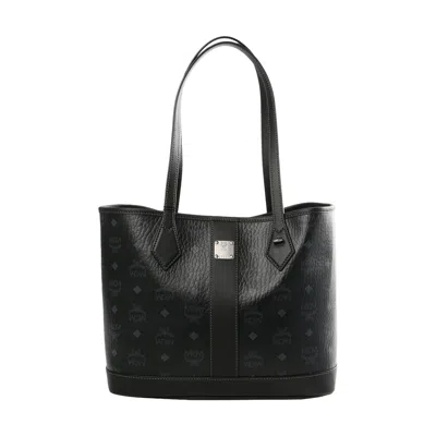 Pre-owned Mcm Liz Vi Shopper Small Bag 'black' | Men's Size Onesize