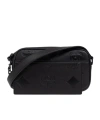 Mcm Logo Cross-body Bag In Black