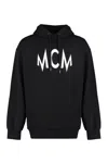 MCM LOGO INTARSIA HOODIE