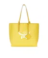 Mcm Printed Canvas Shopping Bag