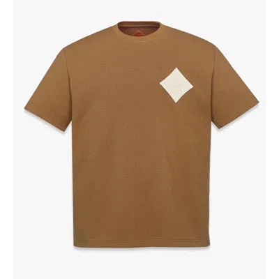 MCM LOGO PATCH BOUCLÉ T-SHIRT
