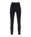 Mcm Leggings With Logo Pattern In Black