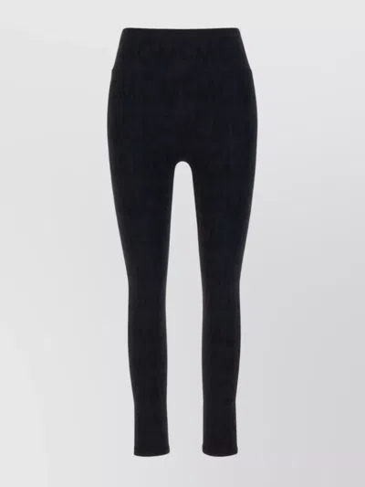 MCM LOGO PRINT STRETCH LEGGINGS