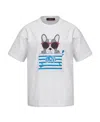 Mcm Graphic-print Short-sleeve T-shirt In White