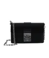 Mcm Logo Removable Shoulder Strap Single Shoulder Bag In Black