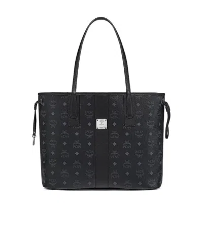 MCM MCM LIZ REVERSIBLE TOP HANDLE MEDIUM TOTE BAG