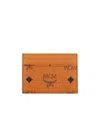 Mcm Logo Stamp Card Package In Orange
