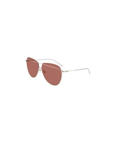 Mcm Logo Sunglasses In Pink