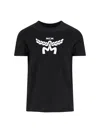 Mcm Laurel Logo Print T-shirt In Organic Cotton