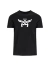 Mcm Laurel Logo Print T-shirt In Organic Cotton