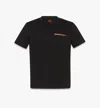 Mcm Logo T-shirt With Zip Pocket