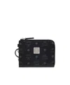 Mcm Logo Wallet In Black