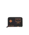 Mcm Logo Wallet In Black