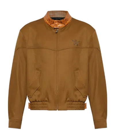 Mcm Long-sleeved Zippered Jacket In Multi