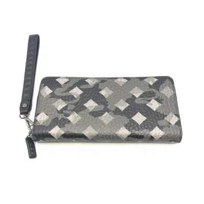 Pre-owned Mcm Long Wallet (bi-fold) ()