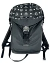 Mcm Luft Nylon Backpack In Pink