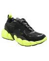 Mcm Suede Sneaker In Black