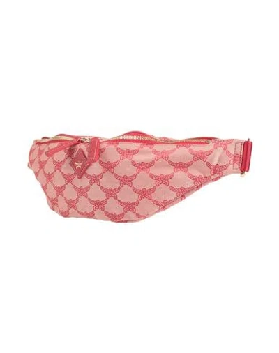 Mcm Man Belt Bag Red Size - Textile Fibers