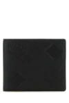 MCM MCM MAN BLACK LEATHER WALLET