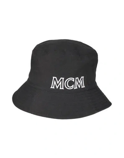 Mcm Man Hat Black Size Onesize Cotton