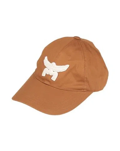 Mcm Man Hat Camel Size Onesize Cotton In Sand