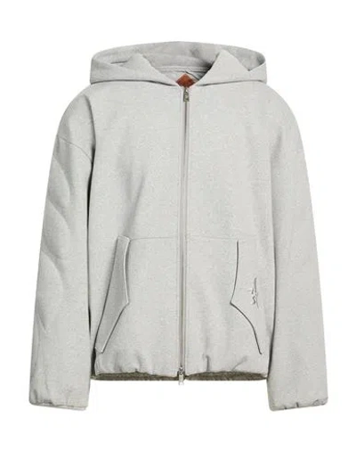 Mcm Man Jacket Grey Size M Polyester, Cotton, Elastane In Gray