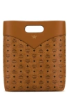 Mcm Large Diamond Visetos Tote Bag In Multicolor