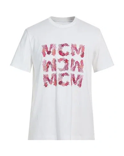 Mcm Man T-shirt White Size M Cotton