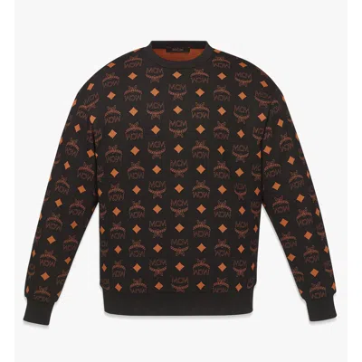 MCM MAXI MONOGRAM PRINT SWEATSHIRT IN ORGANIC COTTON