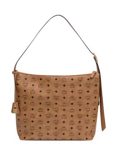 Mcm Hobo Bag In Brown
