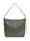 Mcm Hobo Bag In Green
