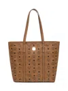 Mcm Shopper Bag In Brown