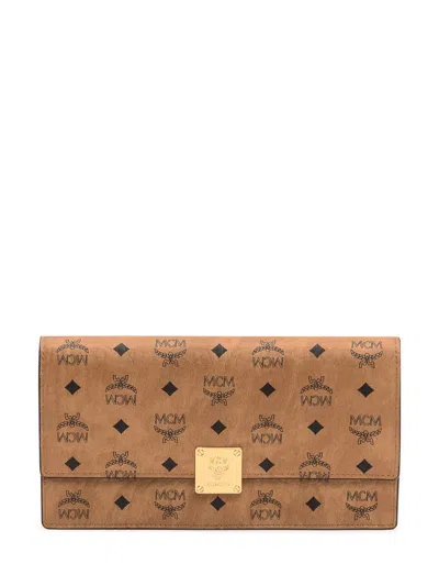 Mcm Wallet In Brown