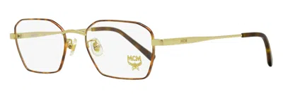 Mcm 2130a Slender Geometric Metal Eyeglasses In Yellow
