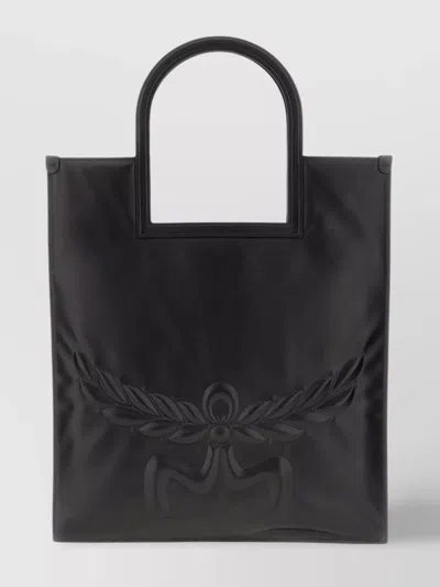 Mcm Medium Aren Fold Shopping Bag In Nappa Leather