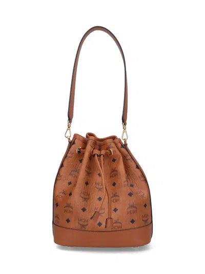 Mcm Medium Bucket Bag Dessau