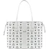 Mcm Medium Liz Reversible Shopper In White