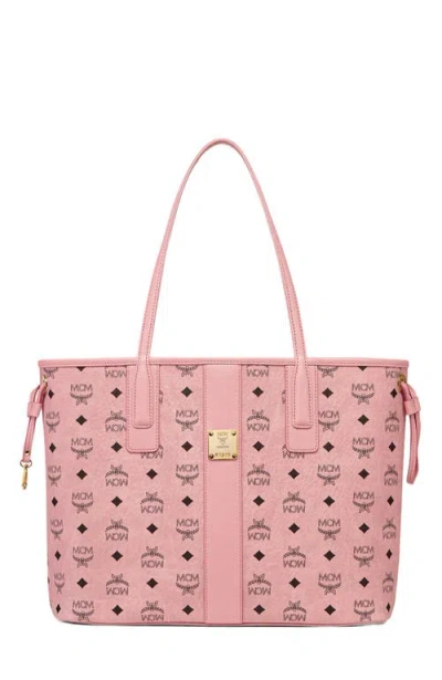 Mcm Medium Liz Shopper In Soft Pink