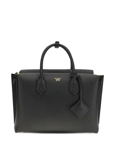 MCM MEDIUM MILLA LEATHER TOTE BAG