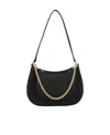 Mcm Mode Travia Shoulder Bag In Spanish Nappa Leather In Black